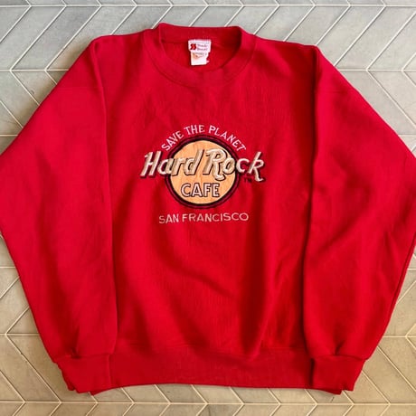 80s USA製 Hard Rock Cafe ロゴスウェット