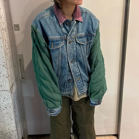 TOMMY HILFIGER 切り替えデニムジャケット