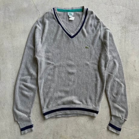USA製 LACOSTE アクリルニットセーター