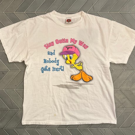 トゥイーティー プリントTシャツ