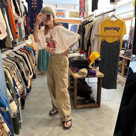 Dead stock!80年代USA製くまさんハグTシャツ🫂
