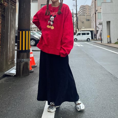 ミッキーフリースプルオーバー