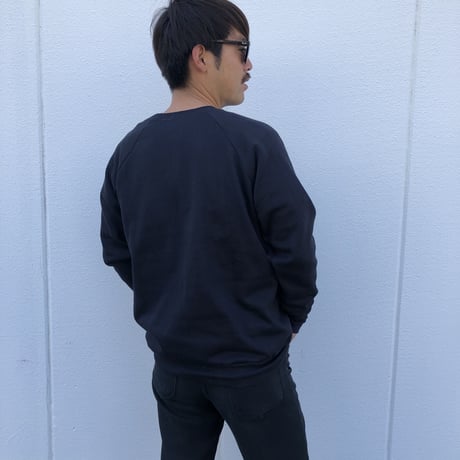 USA製 黒無地スウェット