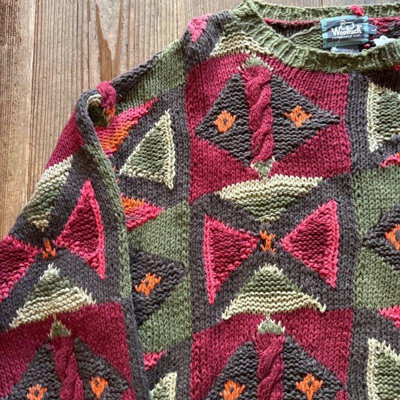 WOOLRICH コットンニットセーター🧶 | CUSTOM FEVER WOOLRICH コットンニットセーター🧶 | CUSTOM FEVER