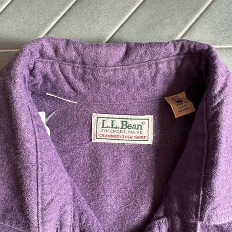 80〜90s L.L.Bean シャモアクロスシャツ