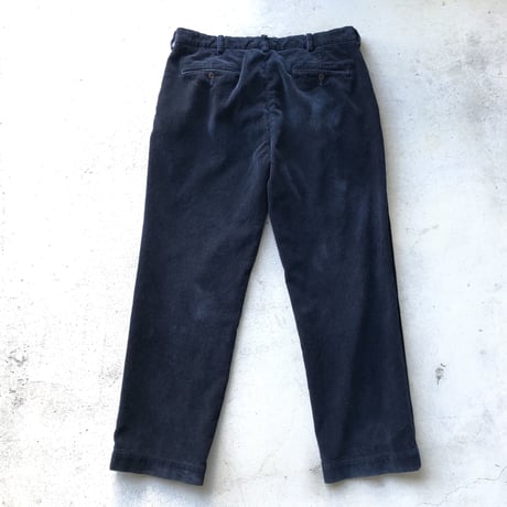 POLO RALPHLAUREN 太畝コーデュロイパンツW36×L30  ネイビー