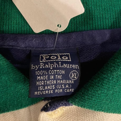 POLO by Ralph Lauren USA製ラガーシャツ