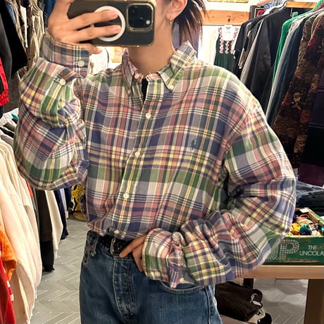 Ralph Lauren マドラスチェックシャツ