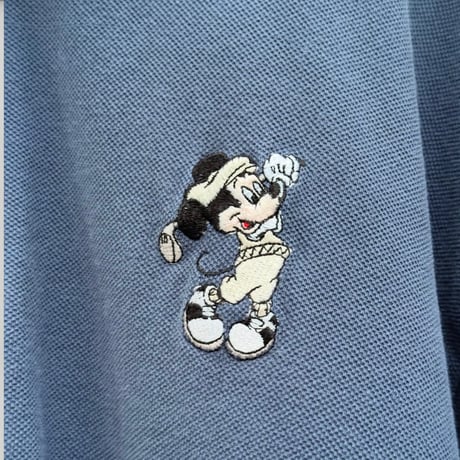Walt Disney World ミッキー刺繍ポロシャツ