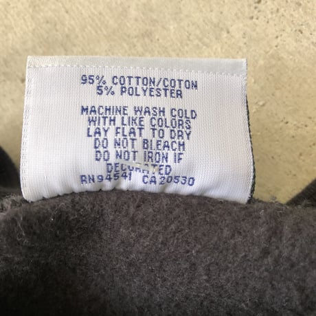USA製 黒無地スウェット XL