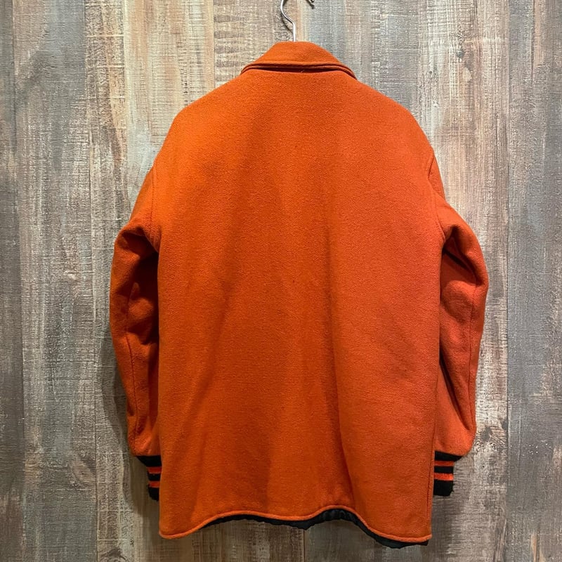 希少！Champion×BEAUTY&YOUTH別注 スタジャン オレンジ L a few good kids AFGK afewgoodkids おしゃれ ラッパー