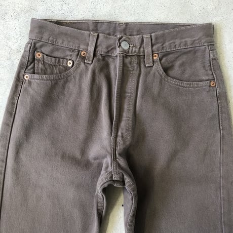 90'sUSA製 Levi's501  W29×L30 ブラウン