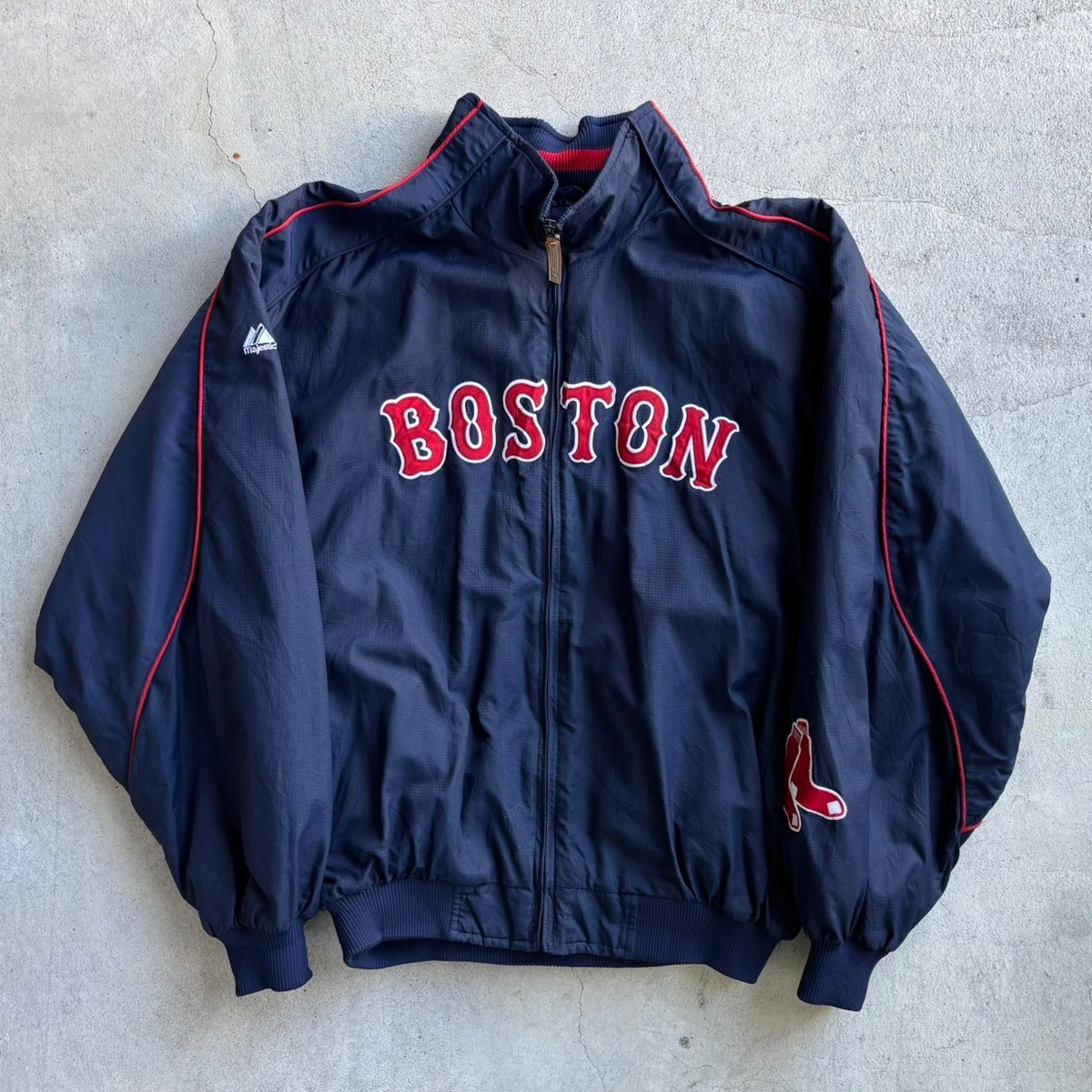 MLB Boston Red Sox ナイロンジャケット | CUSTOM FEVER