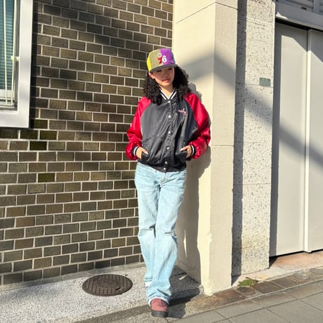 90s〜00s NIKE ナイロンサテンスタジャン
