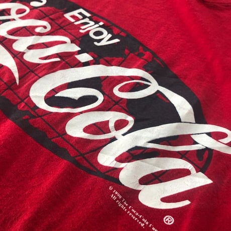 90's USA製 Coca Cola プリントTシャツ  XL