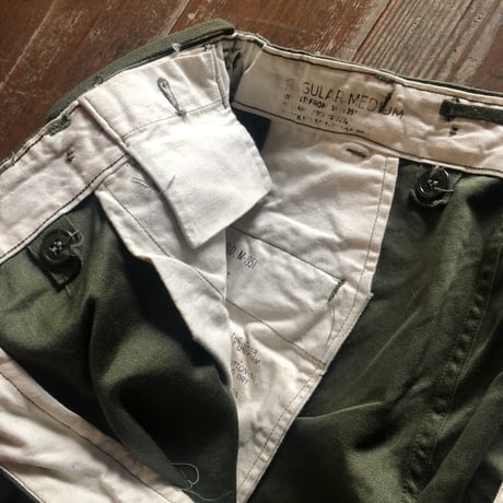 50's M51 FIELD PANTS M-R