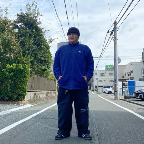 90s adidas フルジップフリース