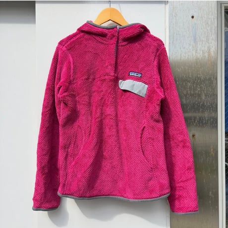 patagonia フリースプルオーバーパーカー