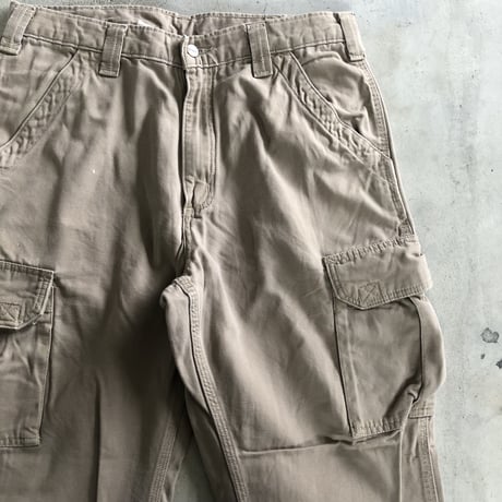 カーハート ダック地カーゴパンツW34 L30