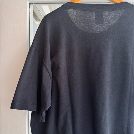 80's Russell スカルプリントTシャツ XL