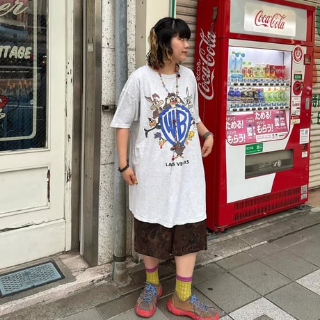 USA製 ルーニー・テューンズ キャラ集合Tシャツ