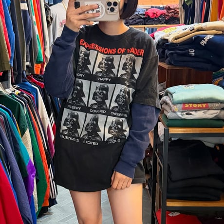 ダース・ベイダー 表情Tシャツ