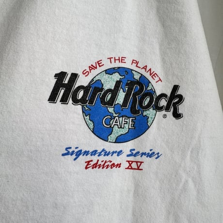 Hard Rock CAFE “Signature Series” SANTANA プリントT