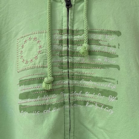 POLO JEANS COMPANY 刺繍ジップパーカー
