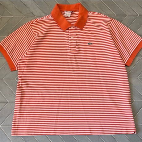 90s LACOSTE ボーダーポロシャツ