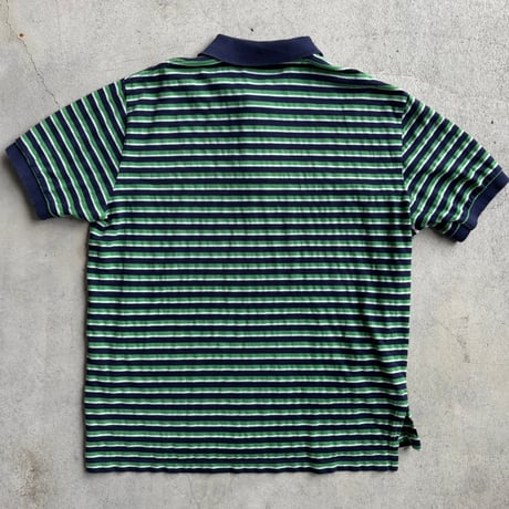 Polo ボーダーポロシャツ