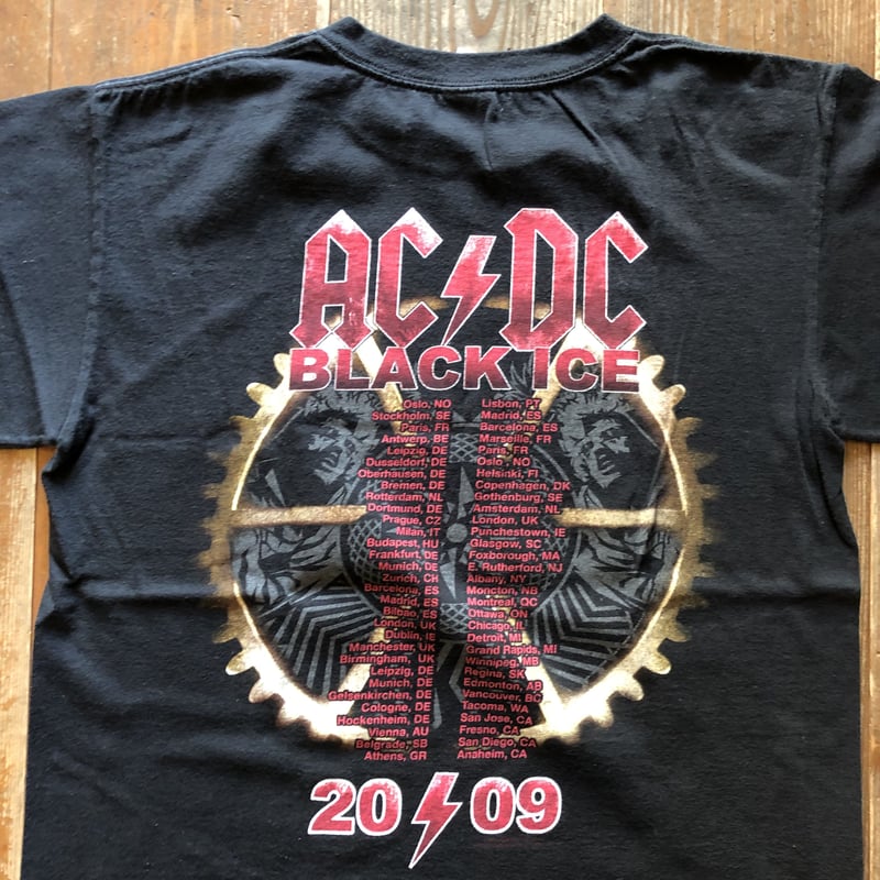 00's AC/DC ツアーTシャツ | CUSTOM FEVER
