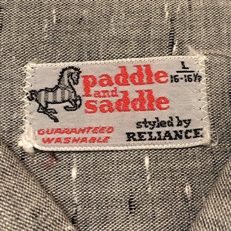 〜60s Paddle and saddle