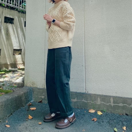 HAND KNIT アランニット
