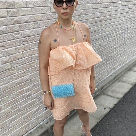 beaded doll bag  large