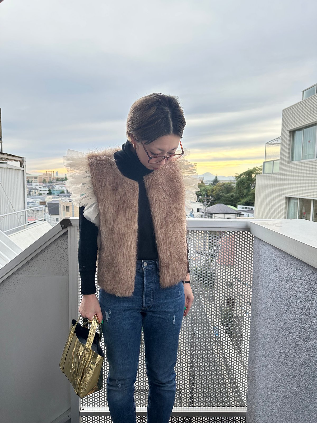 DIR69 x burself sweet eco fur vest | burself