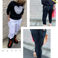 Side frilled pant