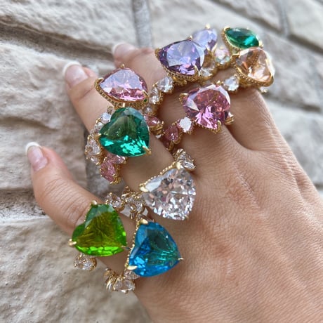 Princess heart ring