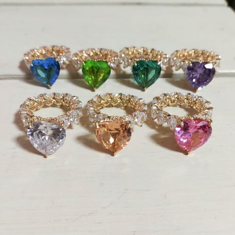 Princess heart ring