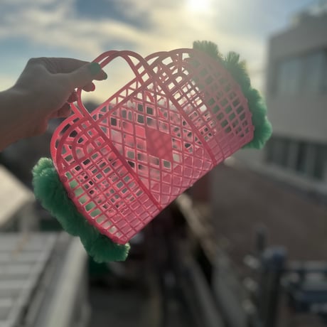 Pompom basket