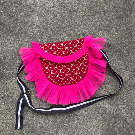Tulle body bag by DIR69 x burself