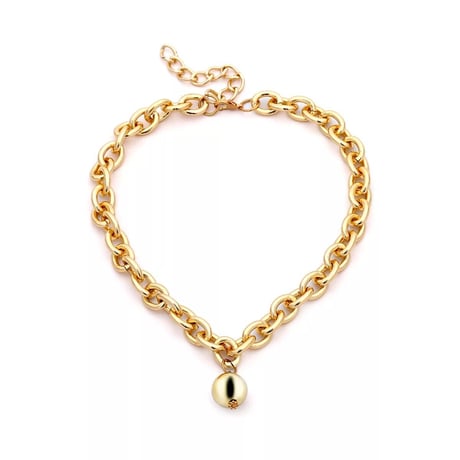 Ball top necklace