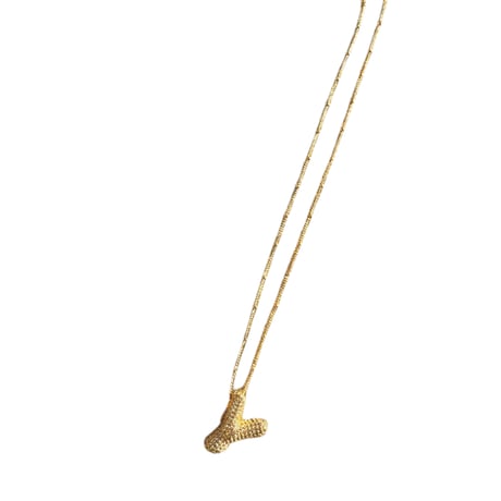Kira lettered necklace