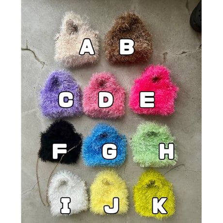 Fluffy tote