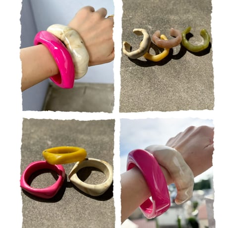 Nuance color bangles