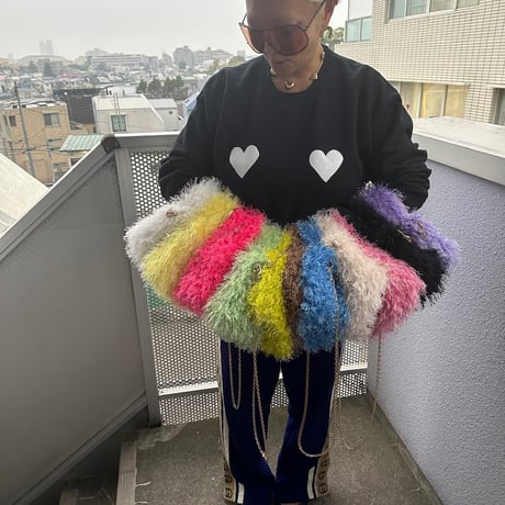 Fluffy tote