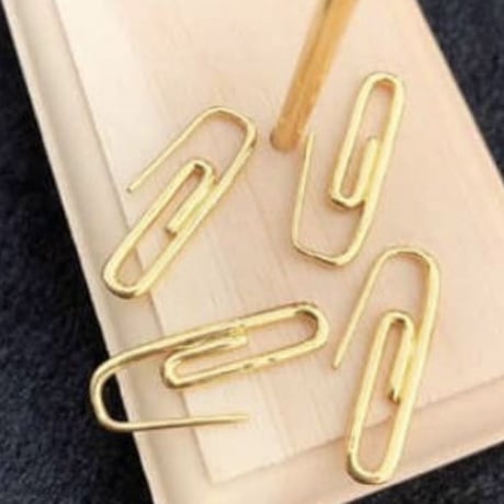 Clip style pierced earrings