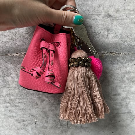 6inches tassel key charm