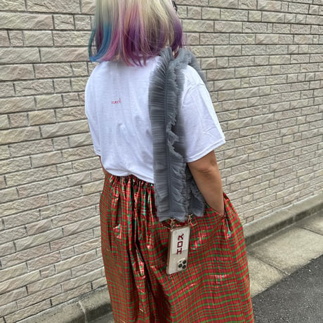NEW burself×DIR69 tulle long strap