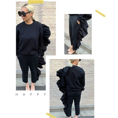 One side butterfly pant