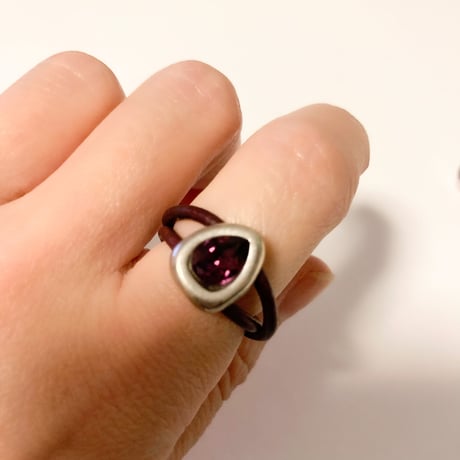 Otro accesorio / leather belt ring A